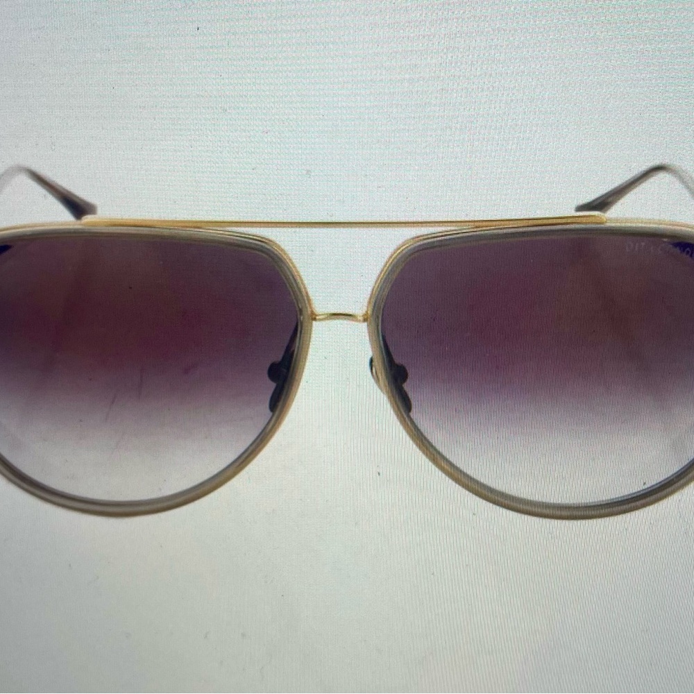 Authentic Dita Aviator Gradient Sunglasses - image 7